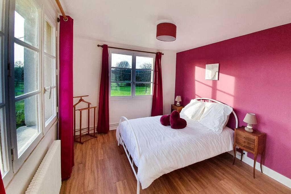 Maison Normande Au Bord De Seine, Le Verger De Pacome Anneville-Ambourville Esterno foto