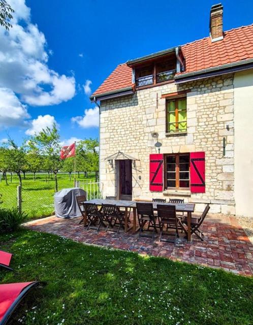 Maison Normande Au Bord De Seine, Le Verger De Pacome Anneville-Ambourville Esterno foto